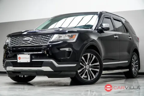 Black 2018 Ford Explorer Platinum for sale in Kennesaw, GA