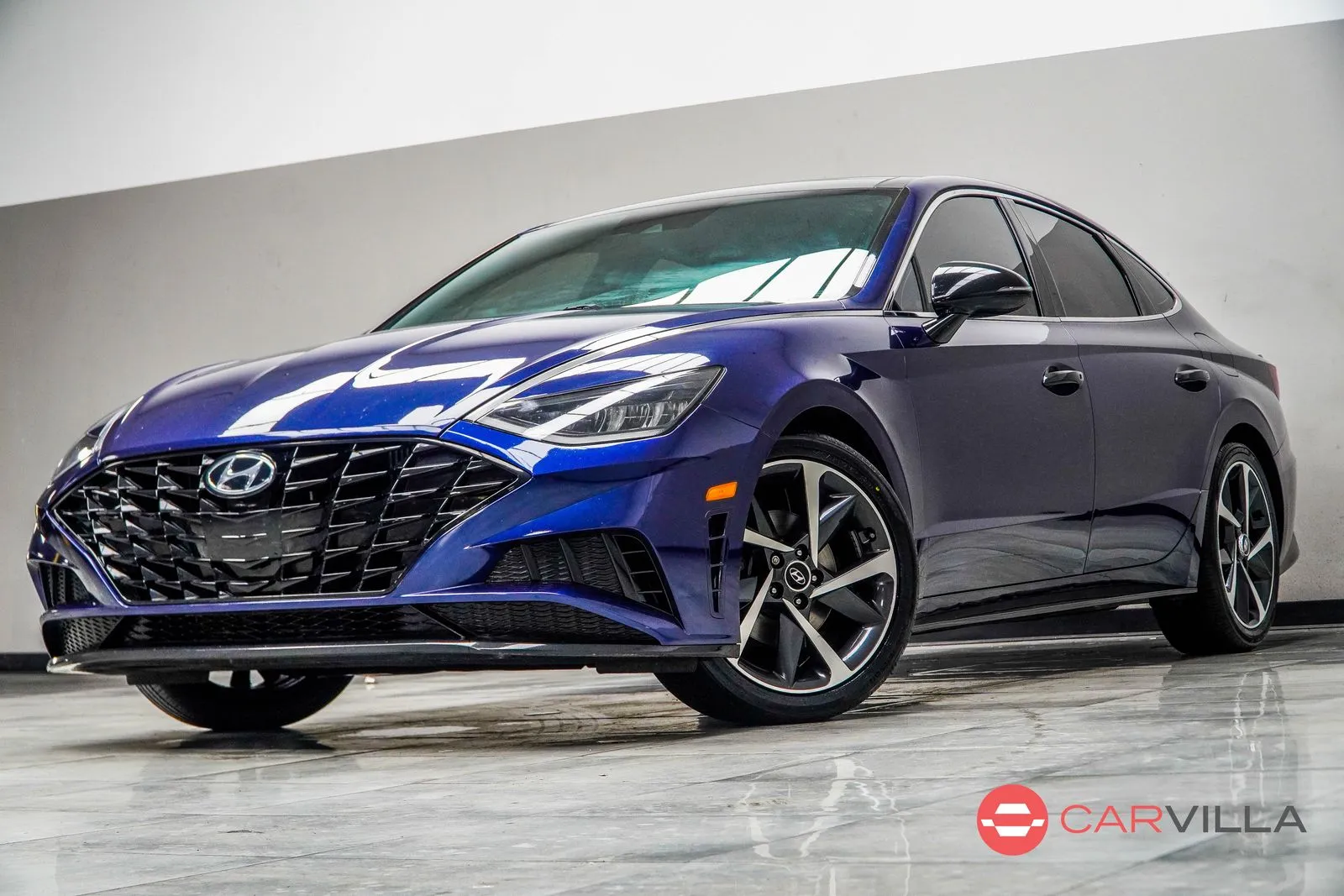 Blue 2021 Hyundai Sonata SEL Plus for sale in Kennesaw, GA