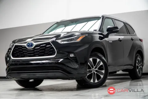 Black 2021 Toyota Highlander Hybrid XLE for sale in Kennesaw, GA