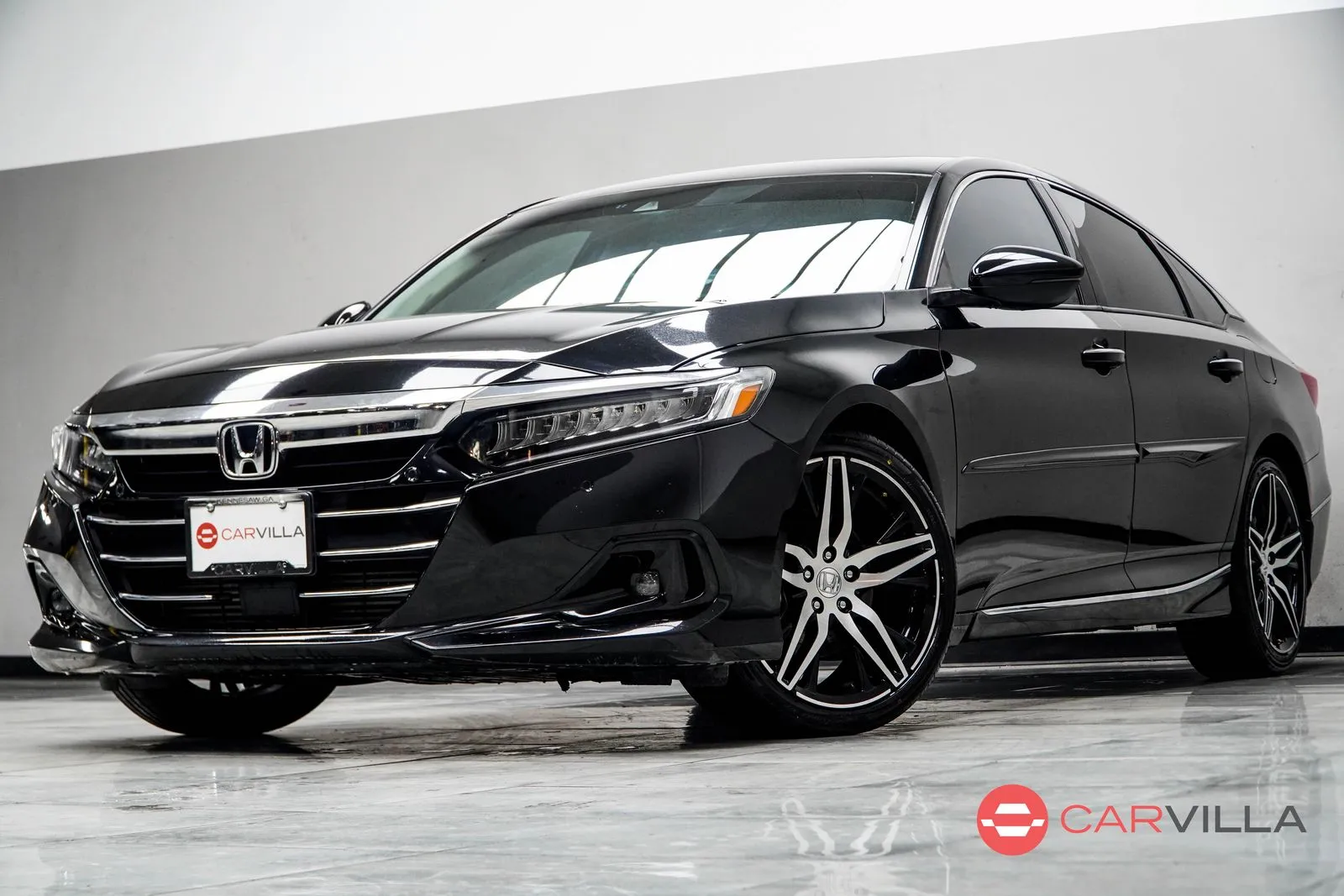 Black 2021 Honda Accord Touring 2.0T for sale in Kennesaw, GA