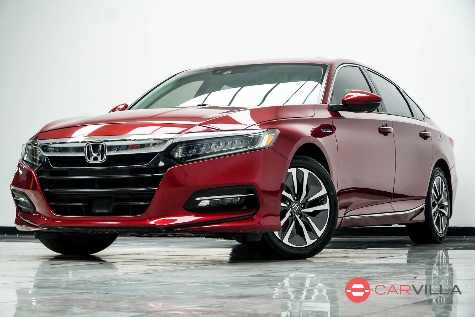 Red 2018 Honda Accord Hybrid Touring for sale in Kennesaw, GA
