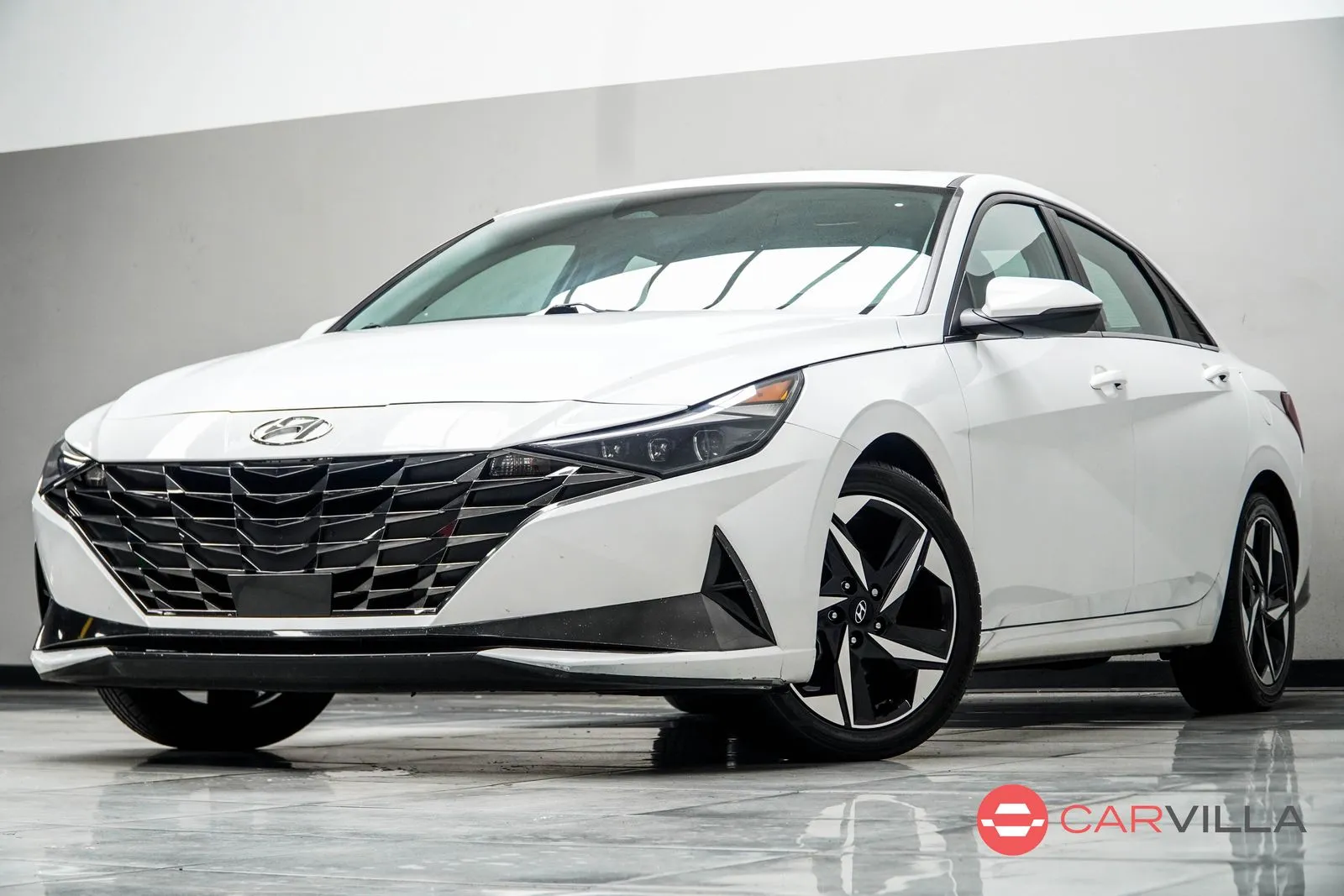 White 2021 Hyundai Elantra Limited for sale in Kennesaw, GA