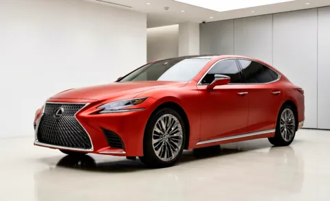 White 2019 Lexus LS 500 Base for sale in Kennesaw, GA