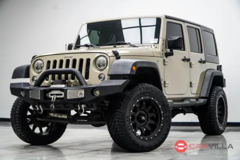 Beige 2018 Jeep Wrangler JK Unlimited Sport for sale in Kennesaw, GA