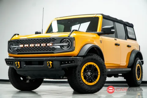 Orange 2021 Ford Bronco Badlands for sale in Kennesaw, GA