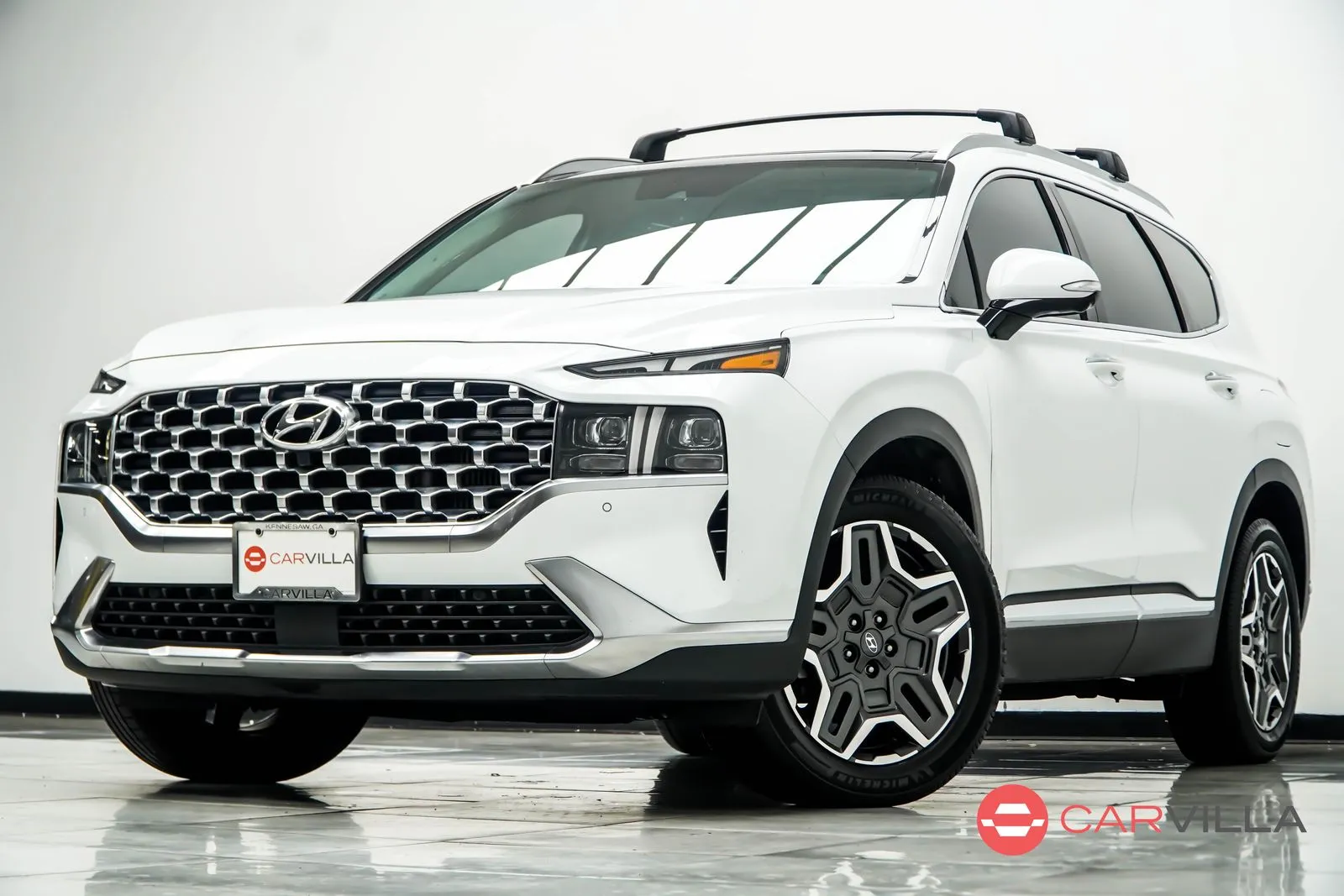 White 2022 Hyundai Santa Fe Limited for sale in Kennesaw, GA