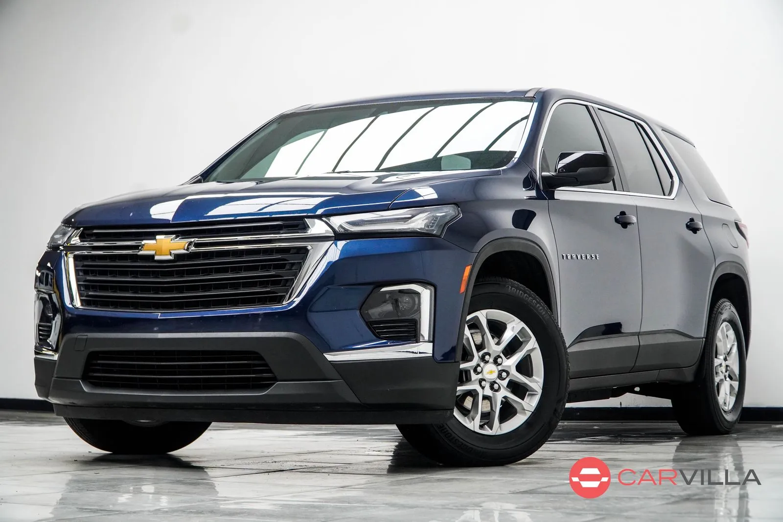 Blue 2023 Chevrolet Traverse LS for sale in Kennesaw, GA