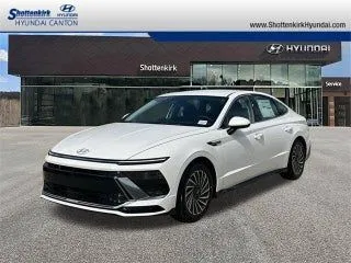 White 2025 Hyundai Sonata Hybrid SEL for sale in Kennesaw, GA