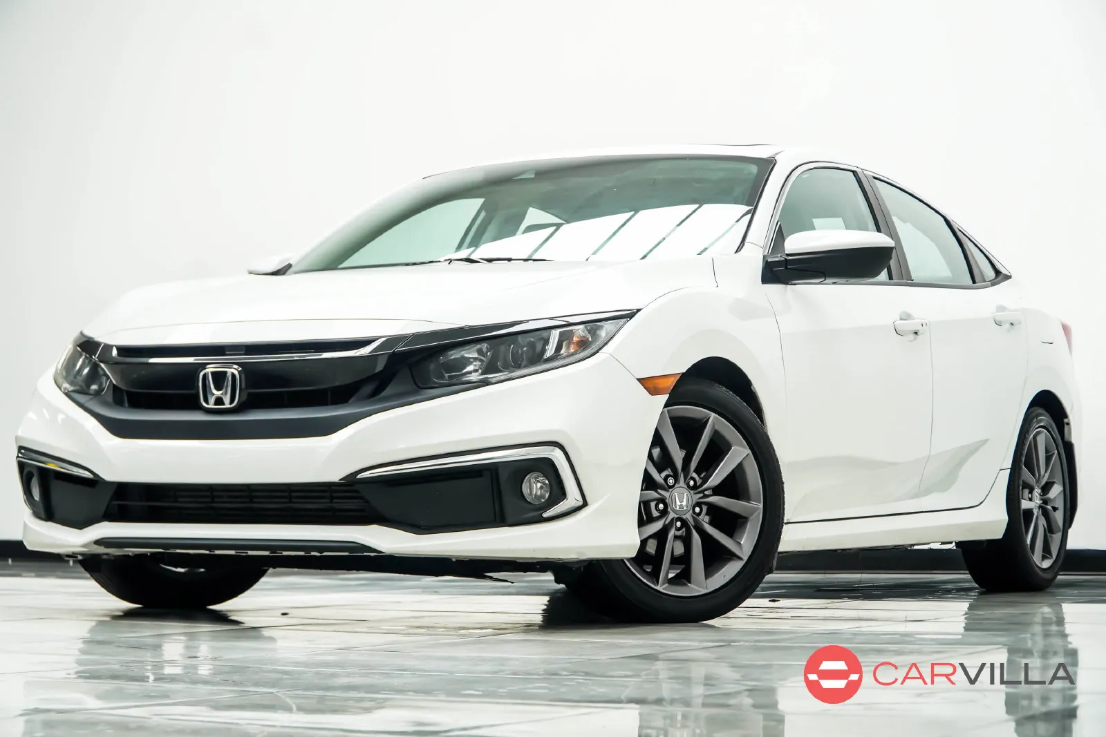 White 2021 Honda Civic EX for sale in Kennesaw, GA