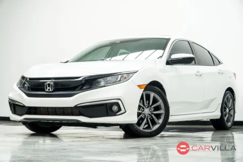 White 2021 Honda Civic EX-L for sale in Kennesaw, GA