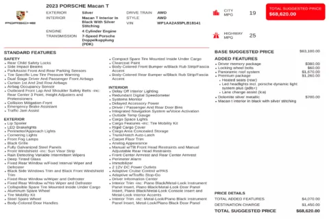 Another view of 2023 Porsche Macan T for sale in Kennesaw, GA at Carvilla