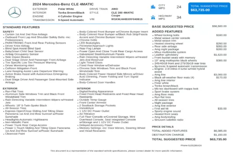 Another view of 2024 Mercedes-Benz CLE 300 for sale in Kennesaw, GA at Carvilla