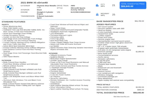 Another view of 2021 BMW X5 xDrive40i for sale in Kennesaw, GA at Carvilla
