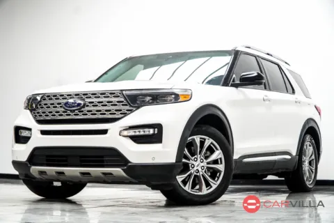 White 2022 Ford Explorer Limited for sale in Kennesaw, GA