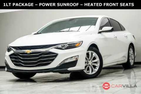 White 2021 Chevrolet Malibu LT for sale in Kennesaw, GA