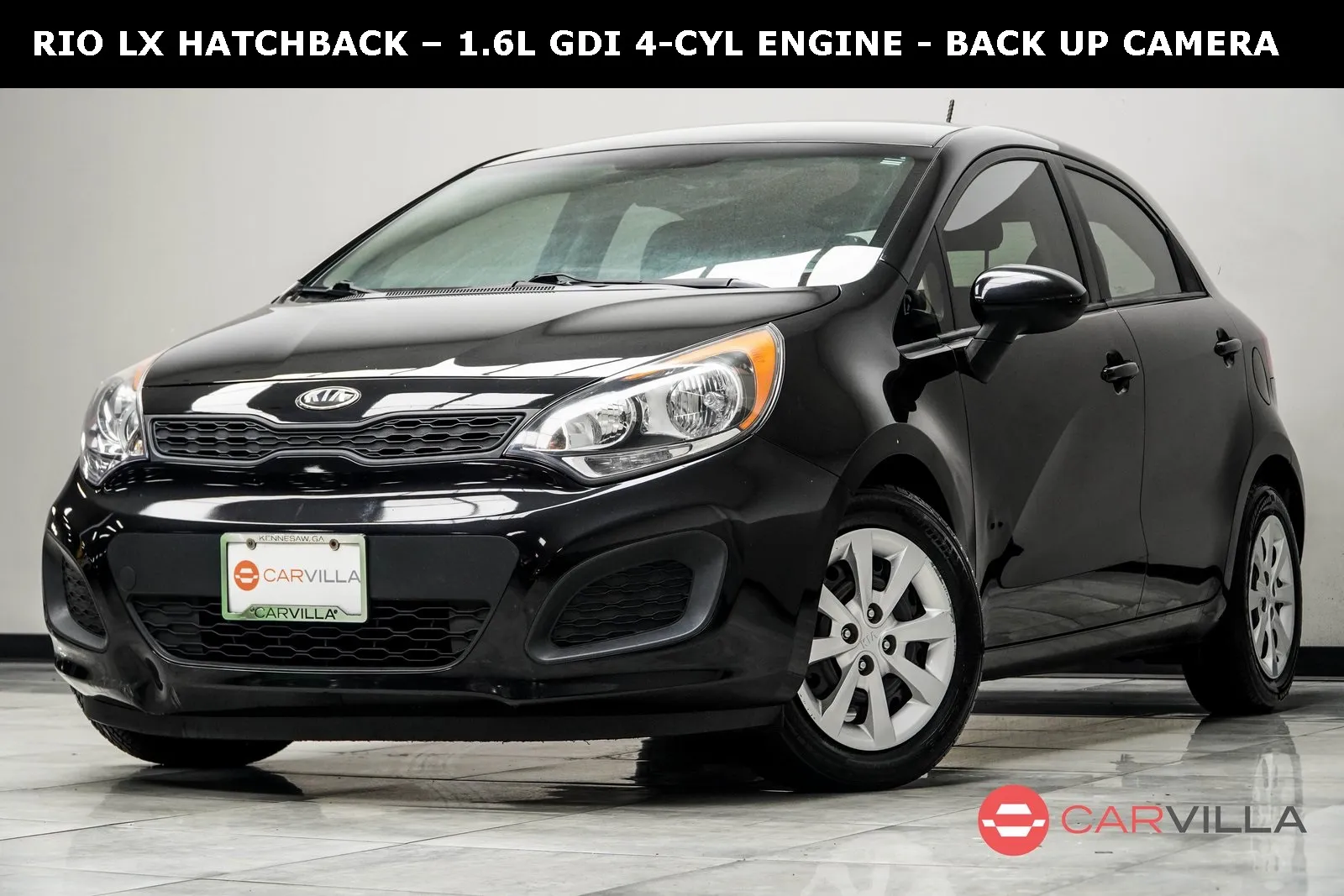 Black 2015 Kia Rio LX for sale in Kennesaw, GA