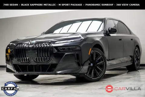 Black 2023 BMW 7 Series 740i for sale in Kennesaw, GA