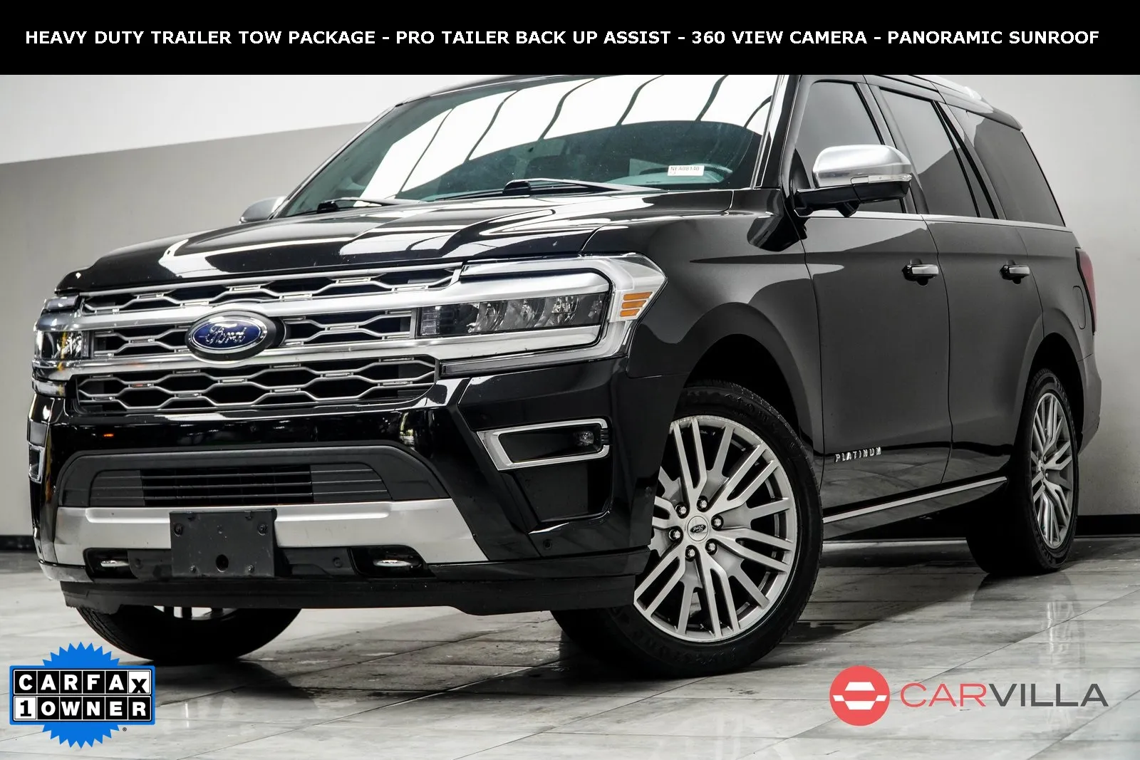 Black 2022 Ford Expedition Platinum for sale in Kennesaw, GA