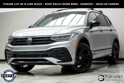 Silver 2023 Volkswagen Tiguan 2.0T SE R-Line Black for sale in Kennesaw, GA