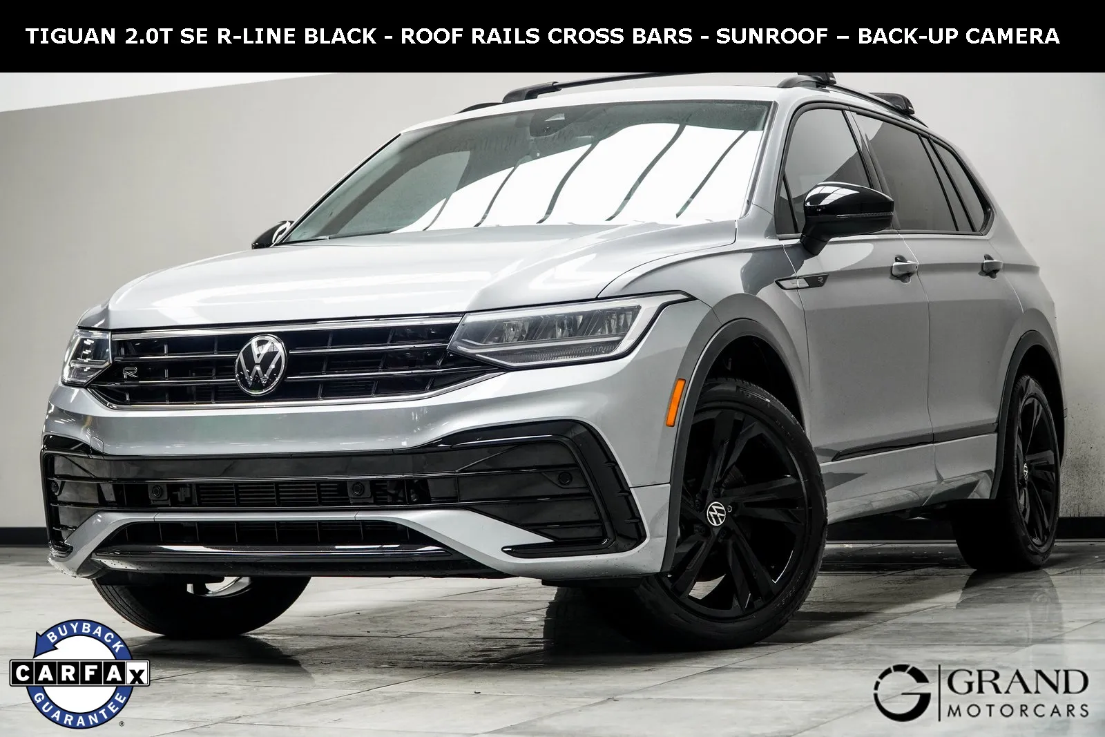 Silver 2023 Volkswagen Tiguan 2.0T SE R-Line Black for sale in Kennesaw, GA