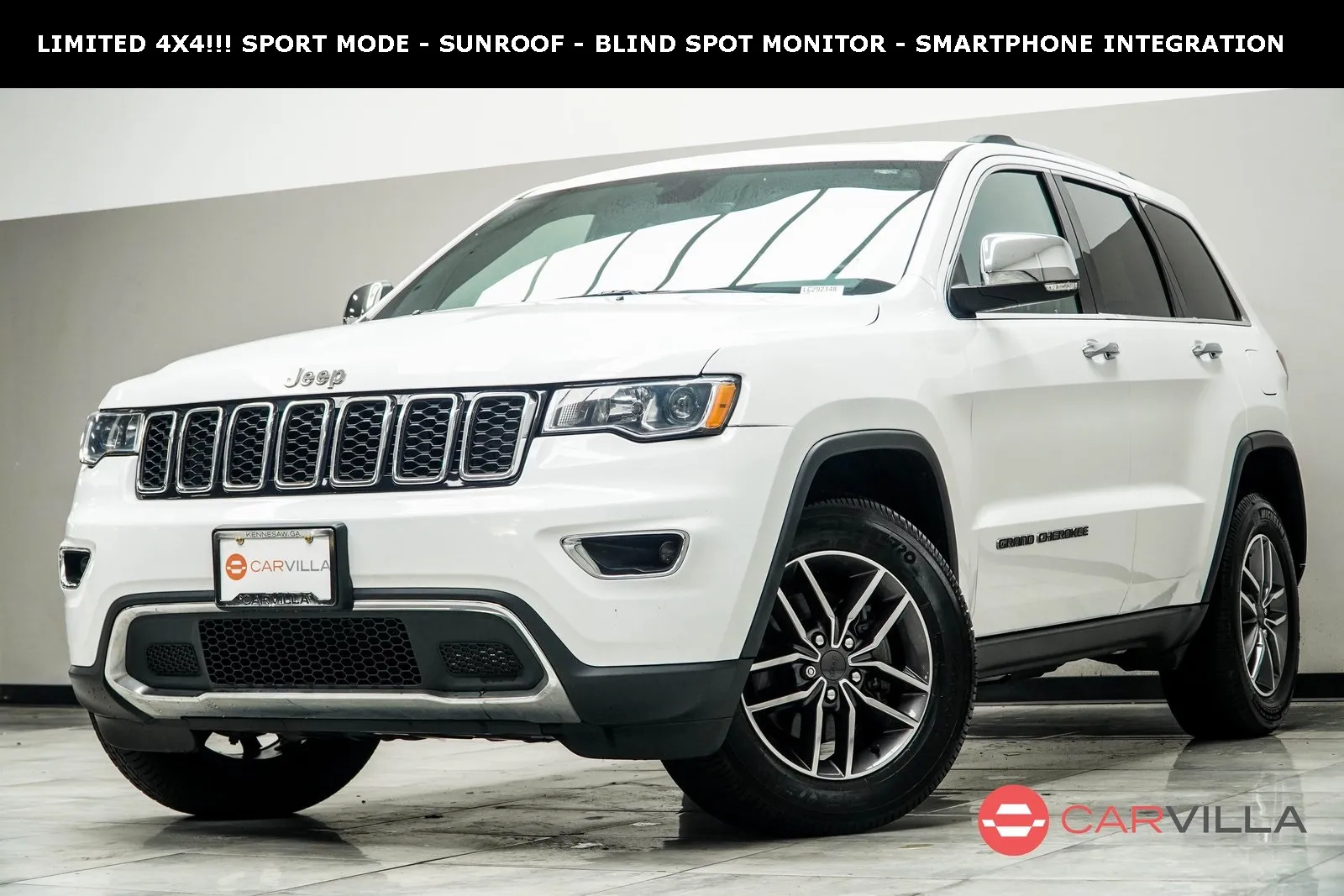 White 2020 Jeep Grand Cherokee Limited for sale in Kennesaw, GA