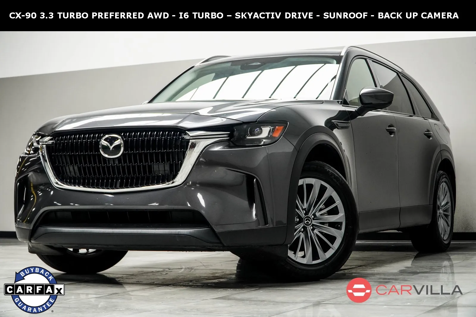 Gray 2024 Mazda CX-90 3.3 Turbo Preferred for sale in Kennesaw, GA