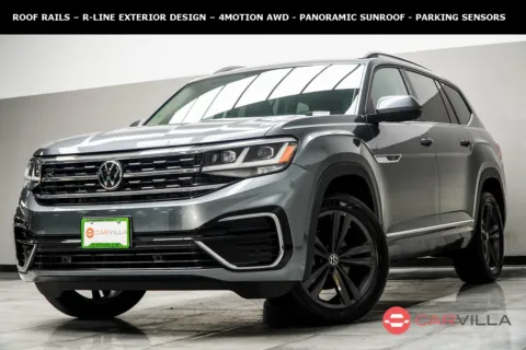 Gray 2022 Volkswagen Atlas 3.6L V6 SEL R-Line for sale in Kennesaw, GA