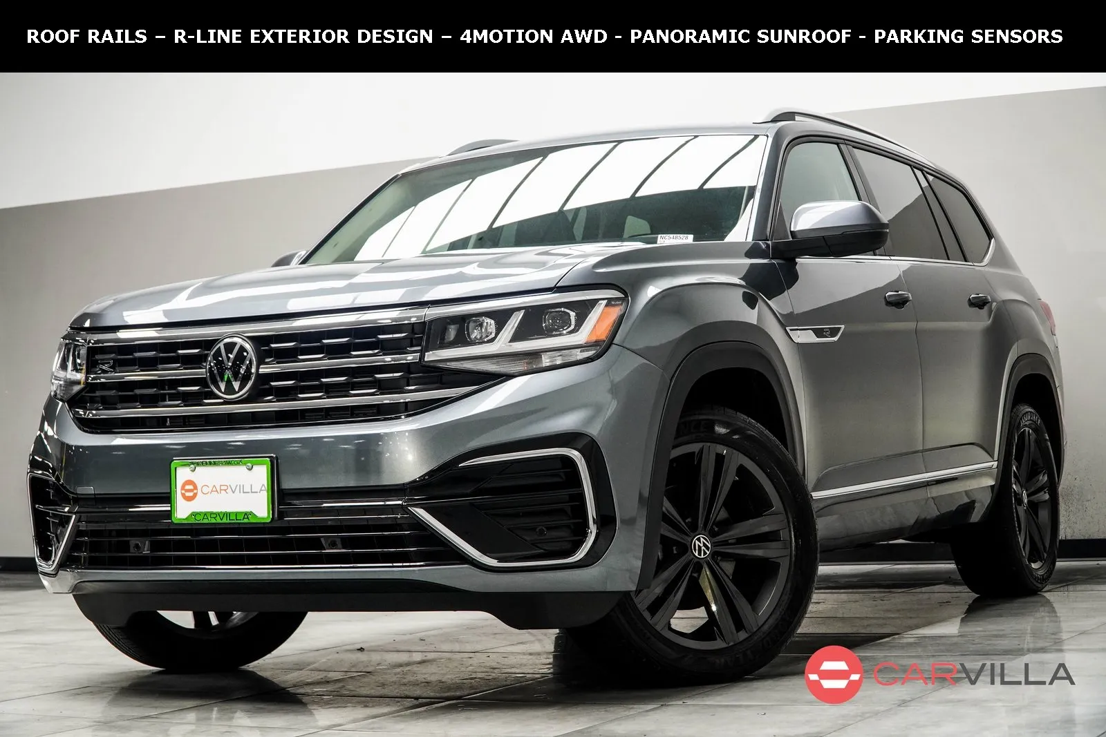 Gray 2022 Volkswagen Atlas 3.6L V6 SEL R-Line for sale in Kennesaw, GA