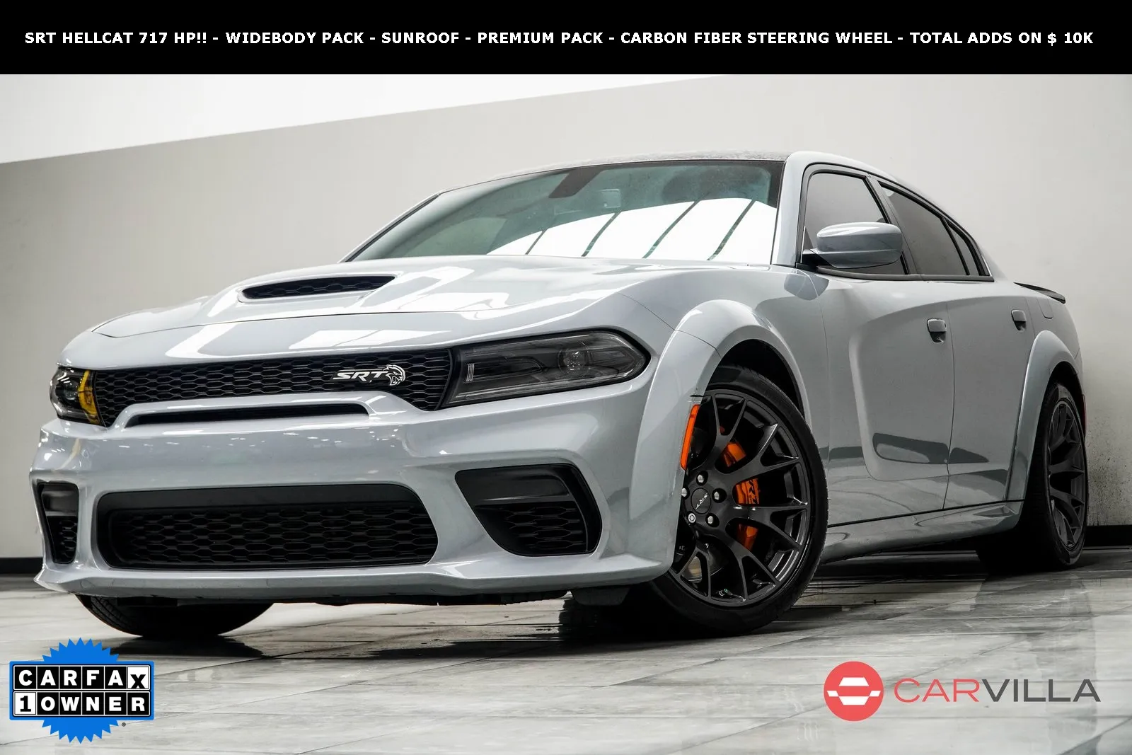 Gray 2022 Dodge Charger SRT Hellcat Widebody for sale in Kennesaw, GA