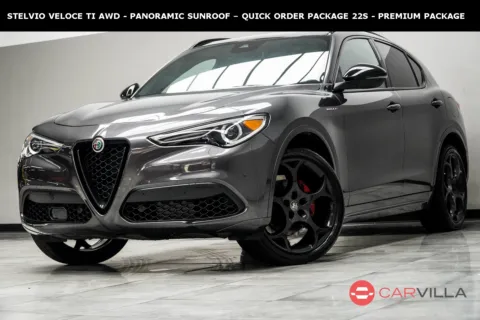 Gray 2022 Alfa Romeo Stelvio Veloce for sale in Kennesaw, GA