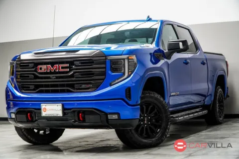 Blue 2023 GMC Sierra 1500 AT4X for sale in Kennesaw, GA