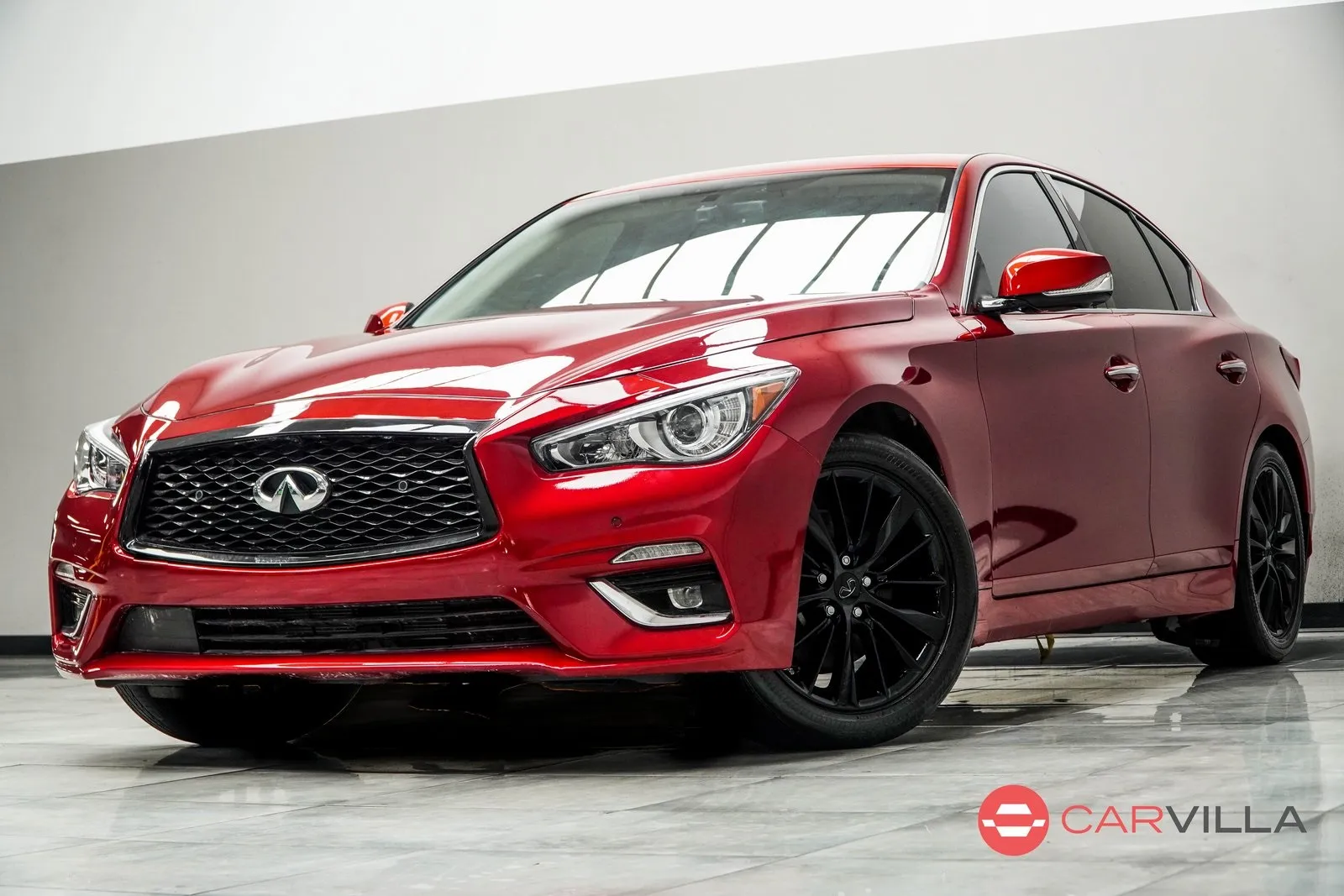 Red 2023 INFINITI Q50 LUXE for sale in Kennesaw, GA