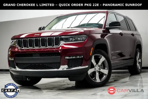 Red 2021 Jeep Grand Cherokee L Limited for sale in Kennesaw, GA