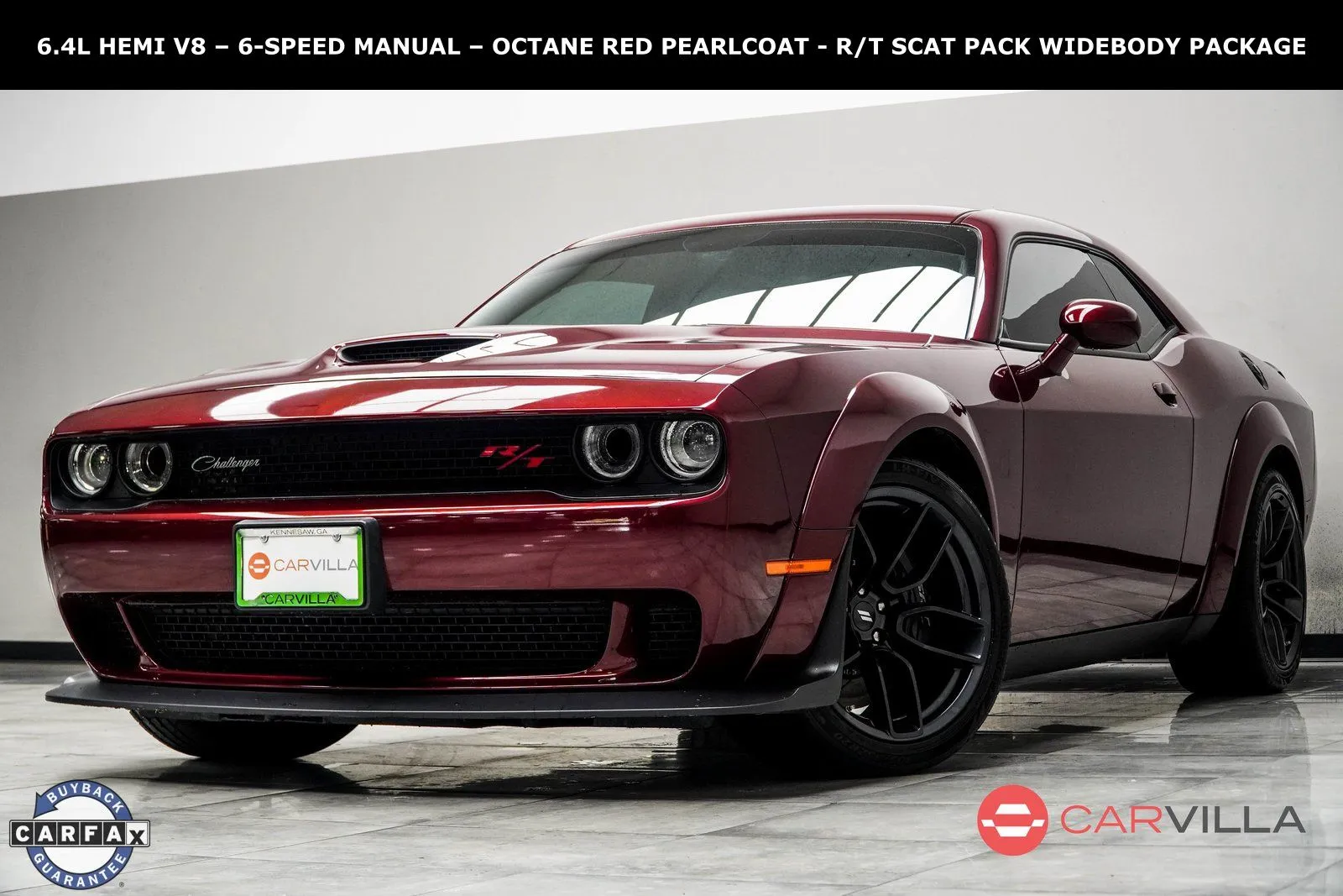 Red 2022 Dodge Challenger R/T Scat Pack Widebody for sale in Kennesaw, GA