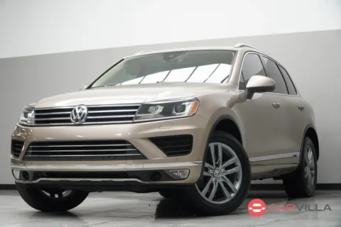 Gold 2015 Volkswagen Touareg V6 TDI for sale in Kennesaw, GA