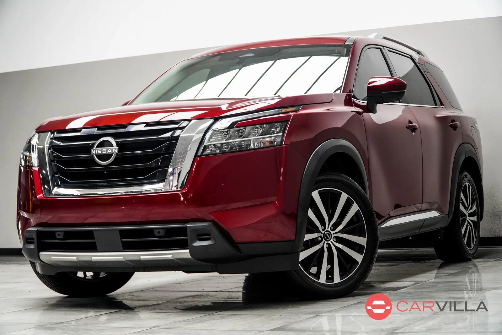 Red 2023 Nissan Pathfinder Platinum for sale in Kennesaw, GA