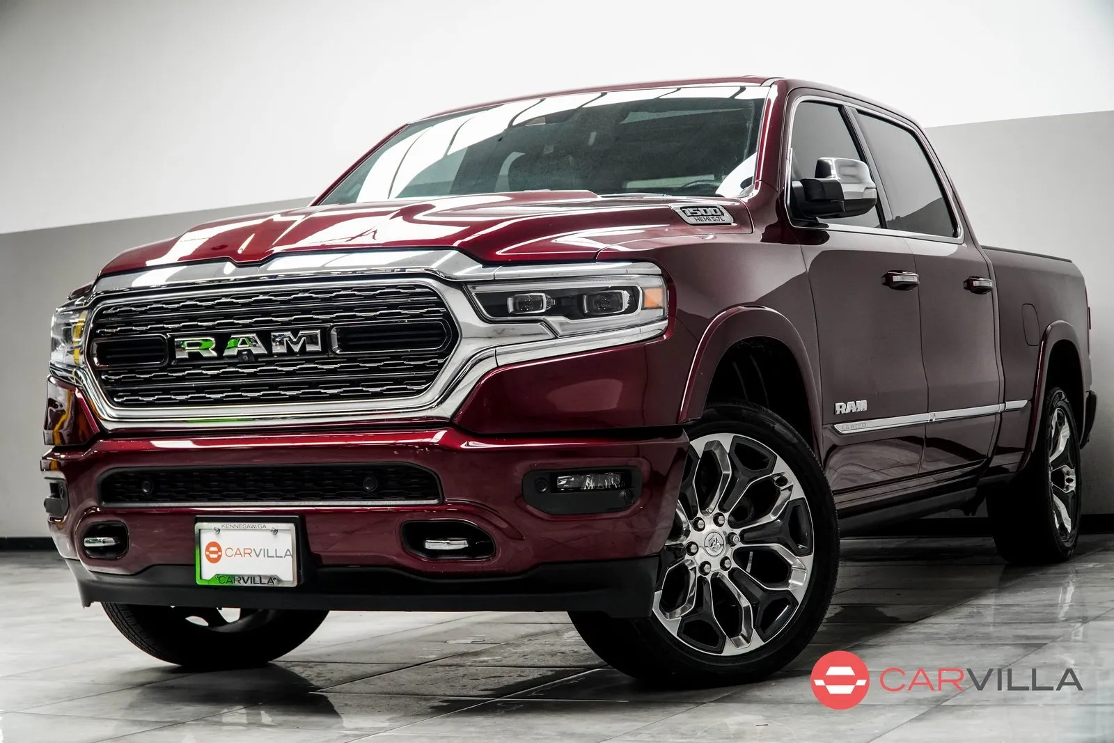Red 2020 Ram 1500 Limited for sale in Kennesaw, GA