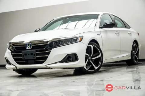 White 2022 Honda Accord Hybrid Sport for sale in Kennesaw, GA