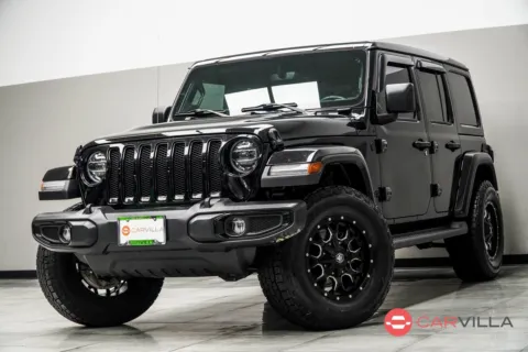 Black 2020 Jeep Wrangler Unlimited Sahara for sale in Kennesaw, GA