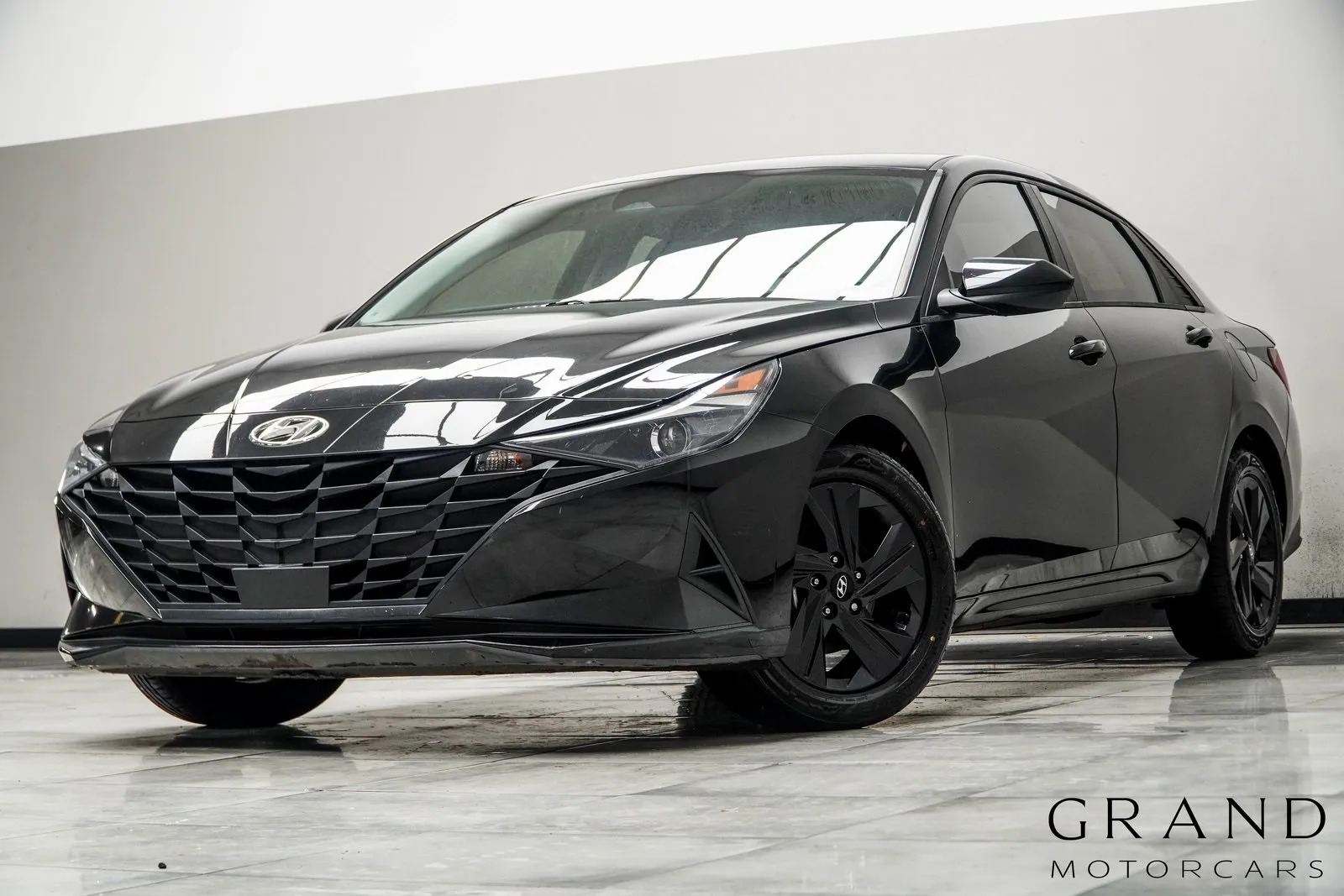 Black 2021 Hyundai Elantra SEL for sale in Kennesaw, GA
