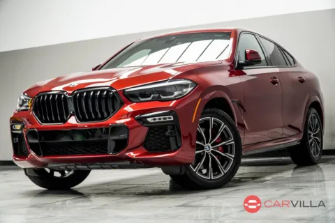 Red 2021 BMW X6 sDrive40i for sale in Kennesaw, GA
