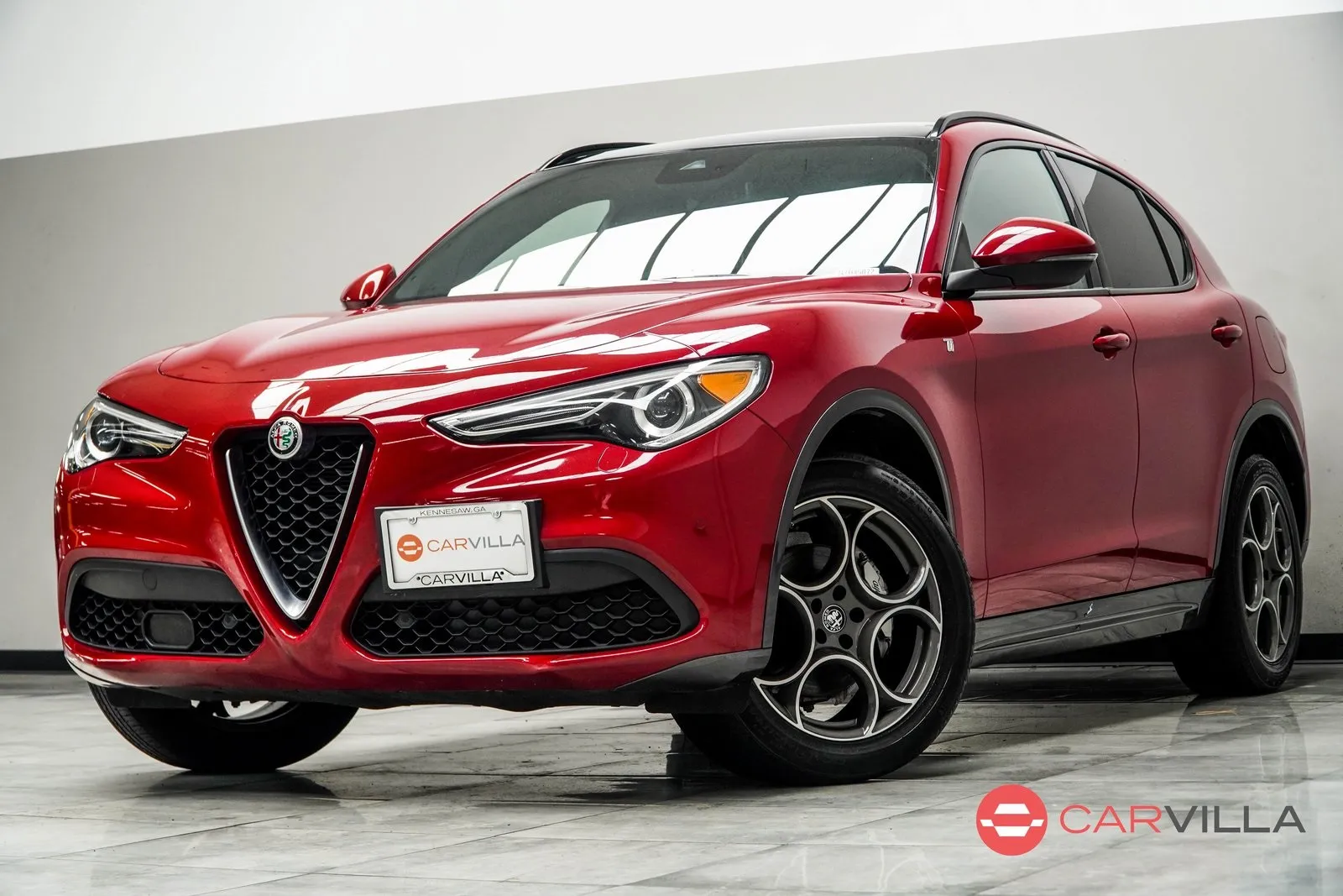 Red 2022 Alfa Romeo Stelvio Ti for sale in Kennesaw, GA