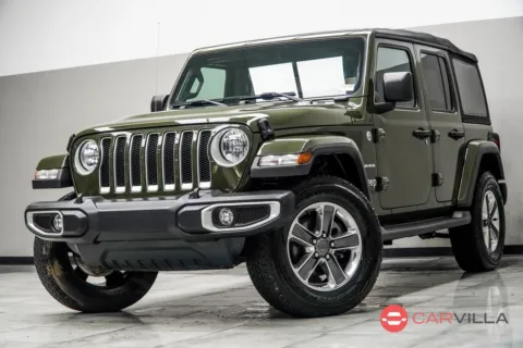 Green 2021 Jeep Wrangler Unlimited Sahara for sale in Kennesaw, GA