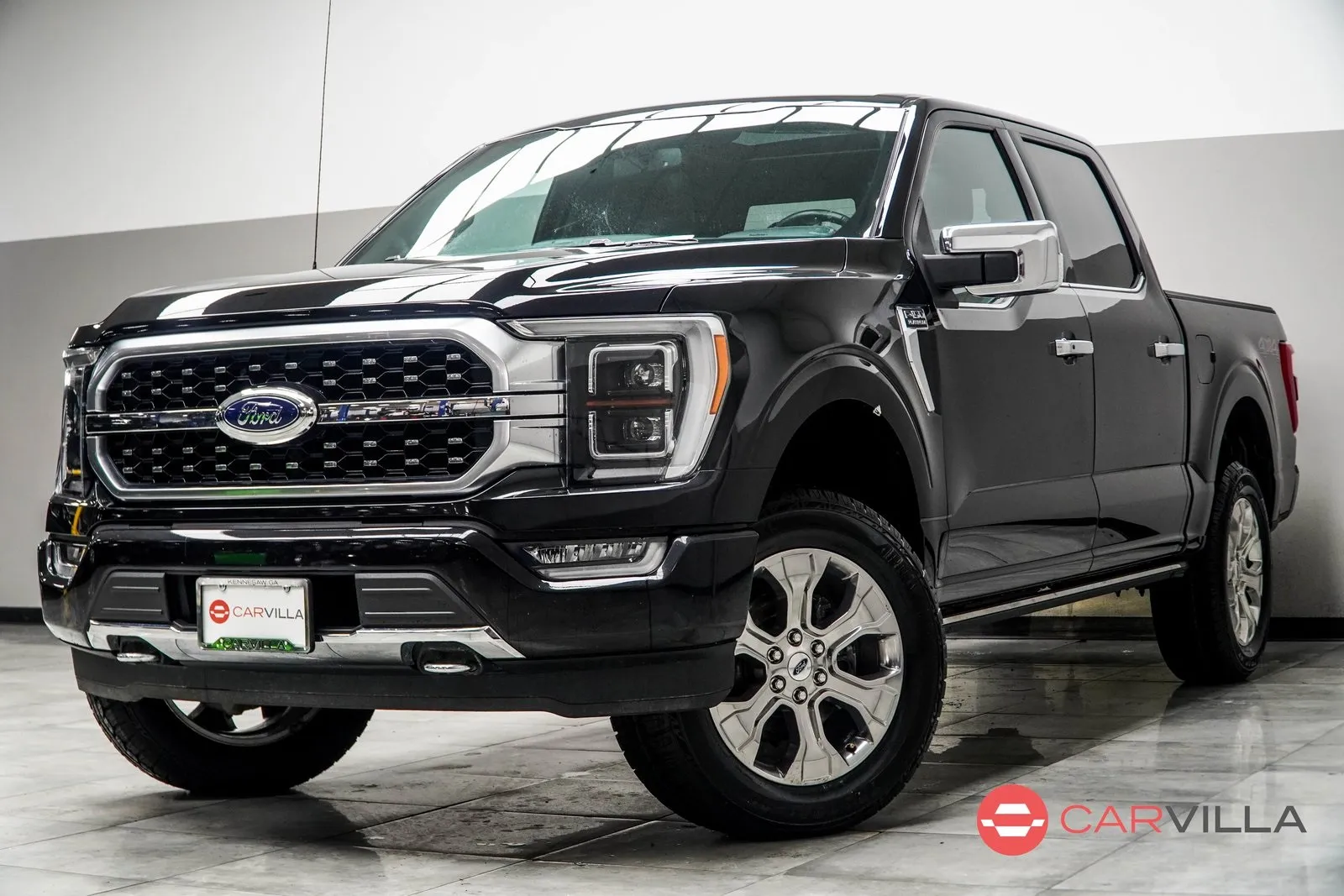 Black 2021 Ford F-150 Platinum for sale in Kennesaw, GA