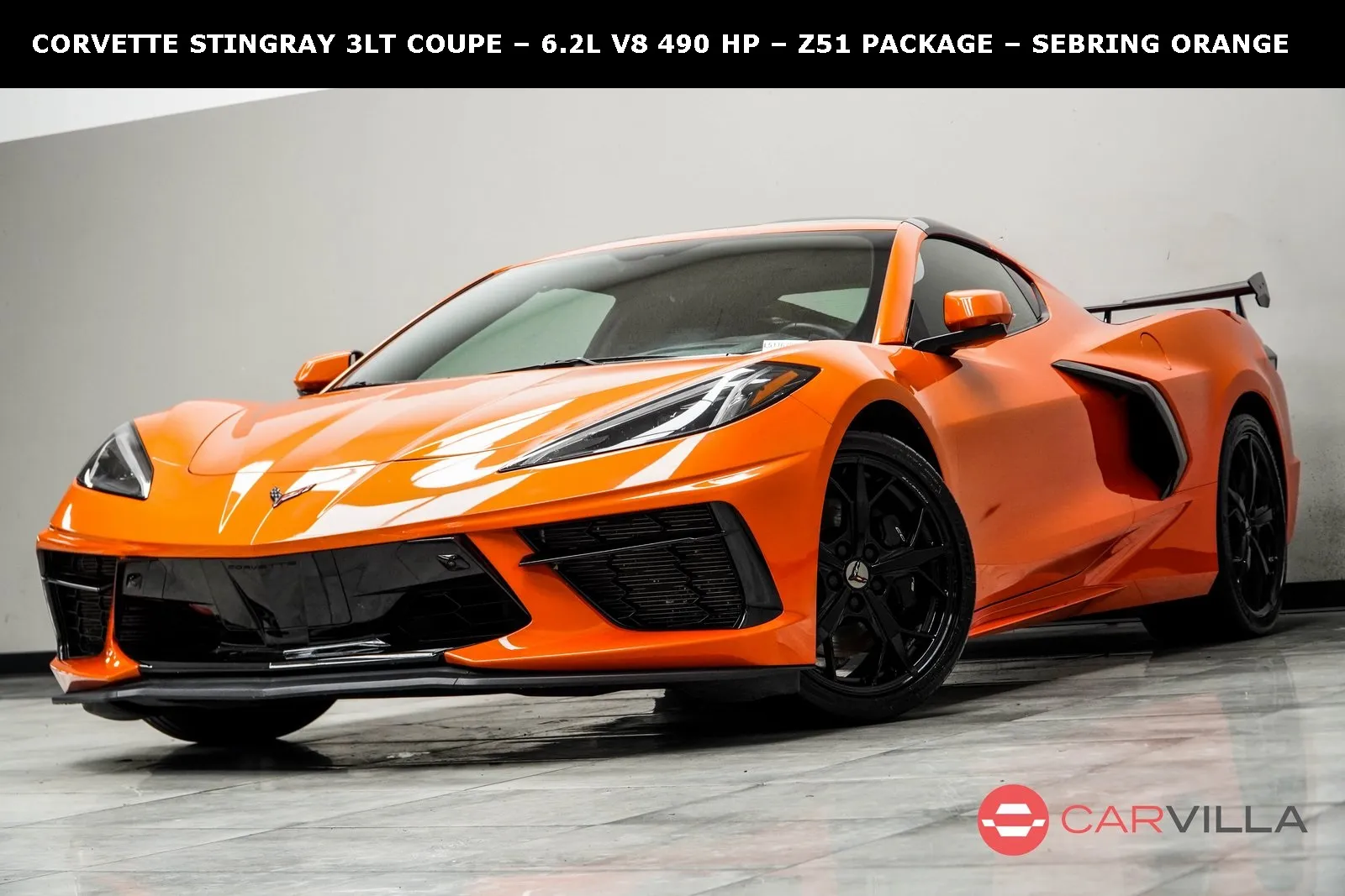 Orange 2020 Chevrolet Corvette Stingray for sale in Kennesaw, GA