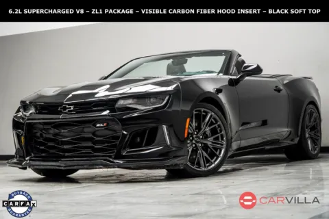 Black 2021 Chevrolet Camaro ZL1 for sale in Kennesaw, GA