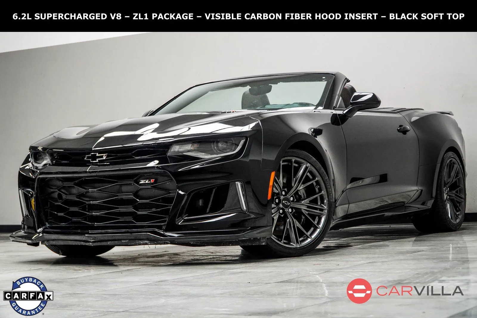 Black 2021 Chevrolet Camaro ZL1 for sale in Kennesaw, GA