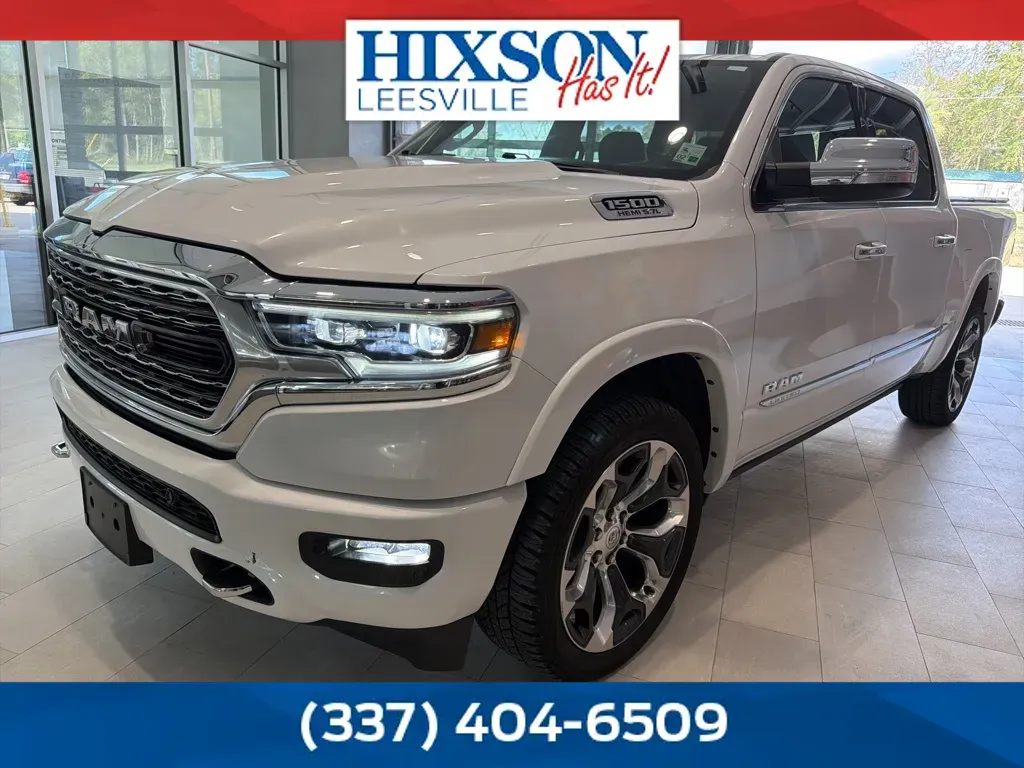 White 2020 Ram 1500 Limited for sale in Deridder, LA