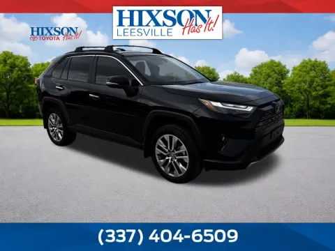 Black 2024 Toyota RAV4 Limited for sale in Deridder, LA