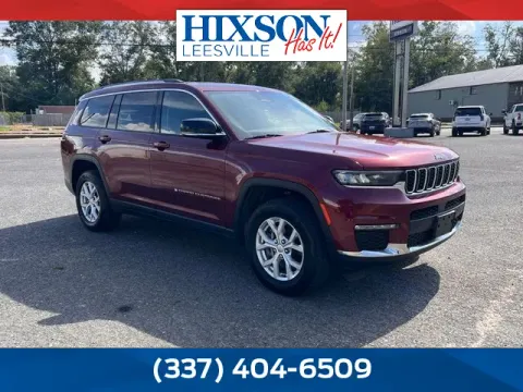 Red 2023 Jeep Grand Cherokee L Limited for sale in Deridder, LA
